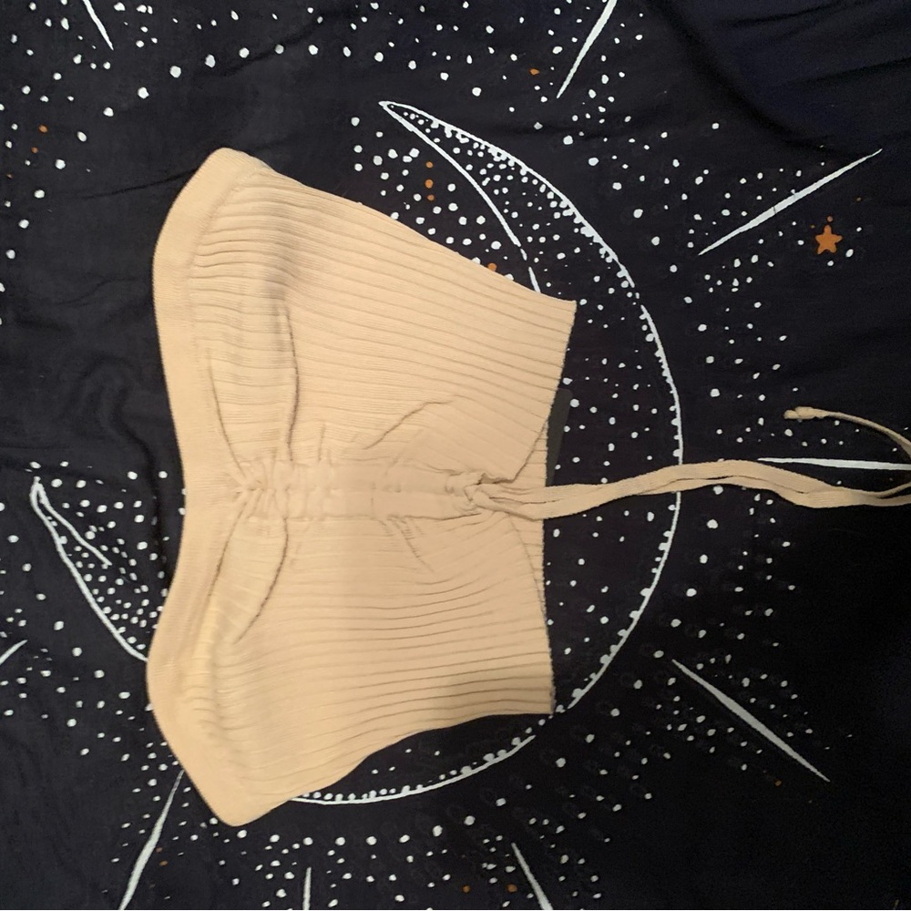 Hera knit sweater tube top bnwt